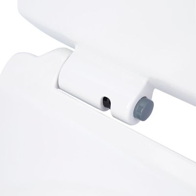 Assento Sanitário Termofixo New Monaco com Queda Amortecida Branco Addra