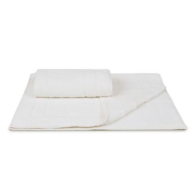 Toalha de Piso 50x75cm Sofisticata Off White Atlântica