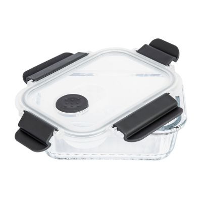 Pote Vidro Hermético 370ml Belle Transparente Com Tampa Casa&ideia