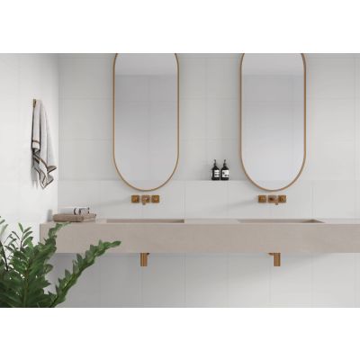 Revestimento de Parede Forma Branco Brilho Bold Brilhante Classe A 33x61cm Eliane