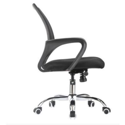 Cadeira de Escritorio Com Braços Preto Brasil Mundi