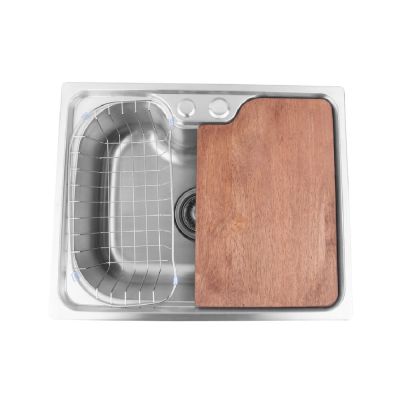 Kit Cuba para Cozinha de Embutir Gourmet com Misturador e Acessórios Aço Inox Addra