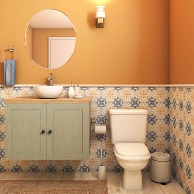 Porcelanato Tozzeto Pdr20/401 Hidraulico Bege 20x20 Gabriella