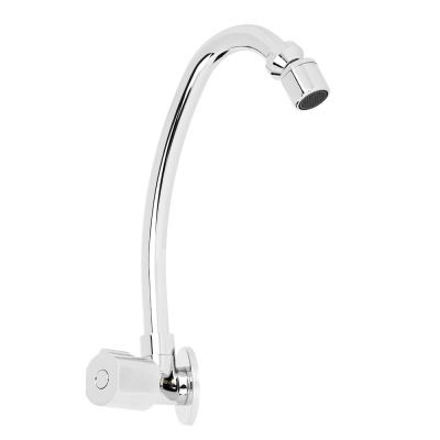 Torneira Para Cozinha De Parede 1/2" Alaide Cromado Hidrofama