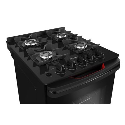 Fogão Piso 4bc Mfv4bf Preto Bivolt Mueller