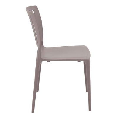 Cadeira Plástico Manu Camurça Tramontina