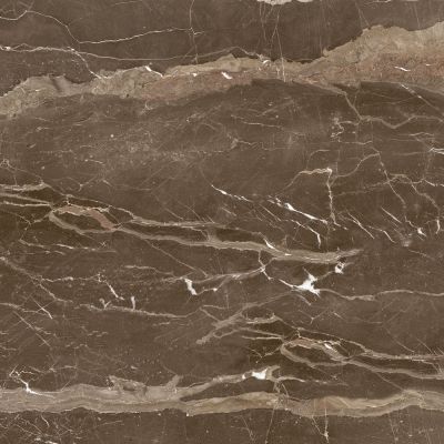 Piso Cerâmico Marmo Brown Marrom Retificado Polido 82x82 Ilhabella