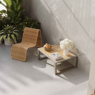 Porcelanato Pulpis Grigio Lux Retificado Polido 80x80 Biancogres