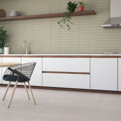 Porcelanato Urban Off White Retificado Acetinado 60x60 Elizabeth
