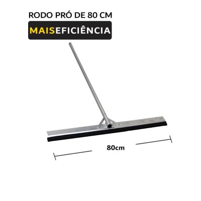 Rodo com Cabo 80cm Em Alumínio Botafogo