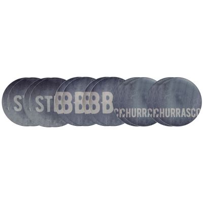 Prato Raso 28cm Churrasco Stone Stone Tramontina