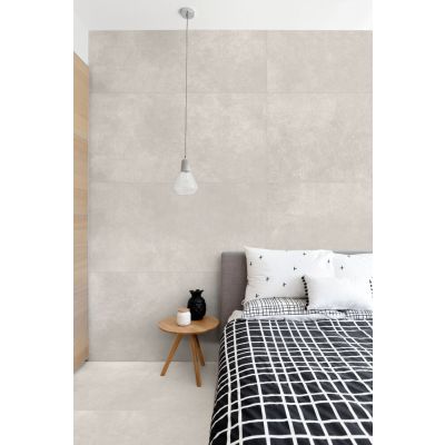 Porcelanato Nord Ris Cinza Retificado Natural 90x90 Portobello