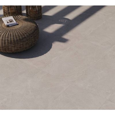Porcelanato 90cm X 90cm Oasi Roccia Ext Cinza Ret Extra Portobello