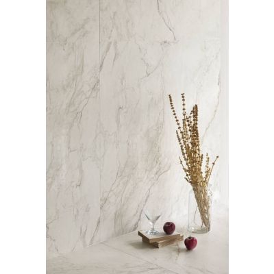 Porcelanto Apuano Oro Branco Retificado Natural 90cmx90cm Portobello