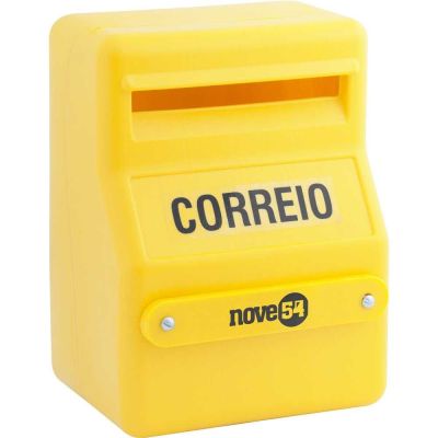 Caixa Correspondência Pvc Cpn 0019 Amarela Nove54