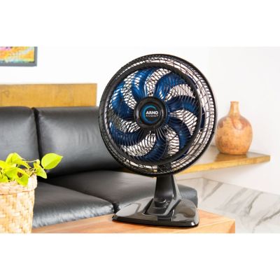 Ventilador Mesa 40cm X-treme 7 150w Ve70 Preto Azul Arno