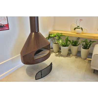 Vaso Plástico Relevo Branco 28cm Vasart