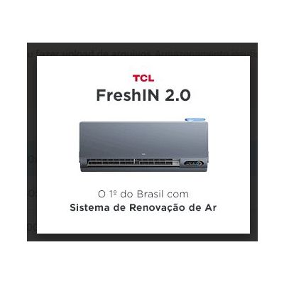 Ar Condicionado Split Inverter 12000 Btus Fresh In 2.0 Branco Quente Frio Semp Tcl