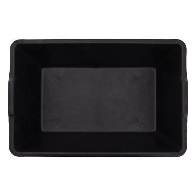 Caixa para Massa 20l Polipropileno Preto Plastico Metasul