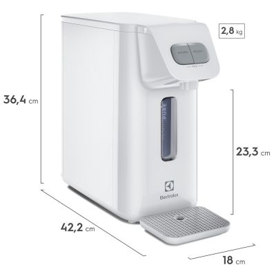 Purificador de Agua 0,8L Pe15b Branco Bivolt Electrolux