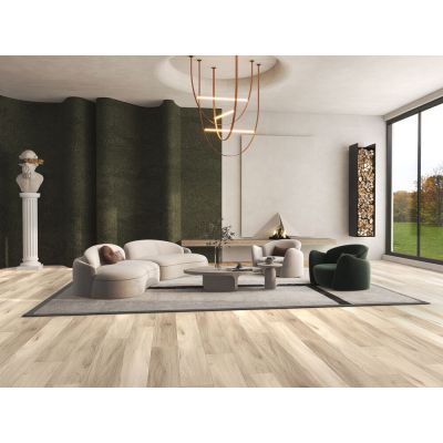Piso Vinilico Click Spc Cappucino Madeirado 18,2cmx1,22mx5mm Málaga