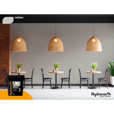 Tinta Acrilica 3,6l Standard Cromio Fosco Hydronorth