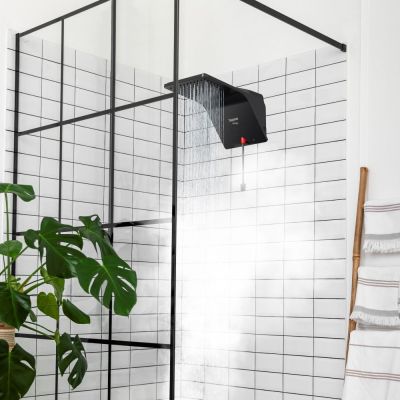 Chuveiro Eletrônico Ducali Black Preto Zagonel