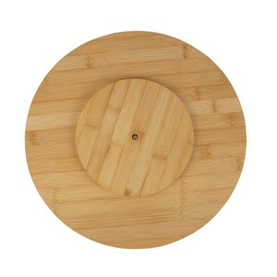 Tábua Redonda 35CM X 35CM X 3CM Bambu Madeira Casa&Ideia