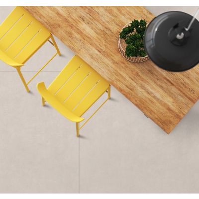 Porcelanato Urbe Bege Retificado Natural 90x90cm Ceusa