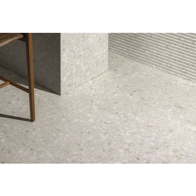Porcelanato 120x120cm Samba Rock Natural Off White Retificado Extra Portobello