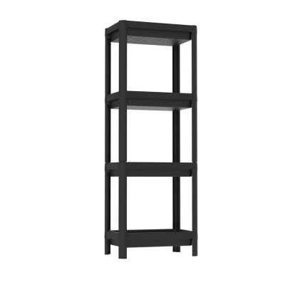 Estante Plástico Geo Base Preto 112,5x36x23 Grifit