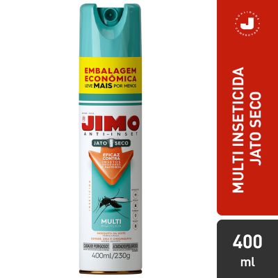 Inseticida Jato Seco Verde Agua 400ml Jimo
