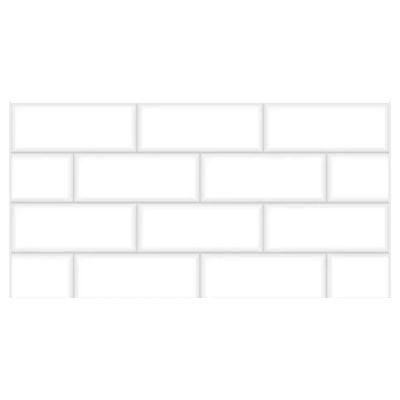 Piso Cerâmico Element White Mate Branco Bold Acetinado 31x59 Ilhabella