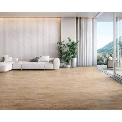 Porcelanato Scala Chiaro Satin Retificado Acetinado 26x106cm Biancogres