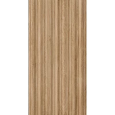 Revestimento Parede Aris Carvalho Natural Retificado Relevo 45x90cm Biancogres
