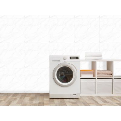 Piso Cerâmico R70881 Marmorizado Branco/bege Retificado Acetinado 70x70cm Ilhabella