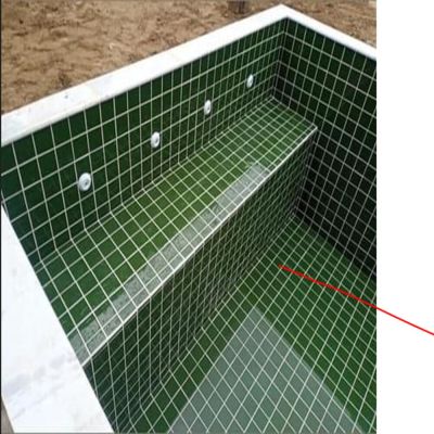 Revestimento Parede Verde Brilhante Verde Bold Brilhante 10x10cm Strufaldi
