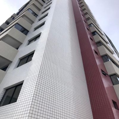 Revestimento Parede White Bold Brilhante 10x10cm Strufaldi