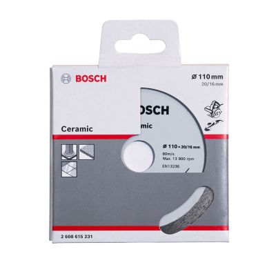 Disco Diamantado Contínuo 110mm Cinza Bosch