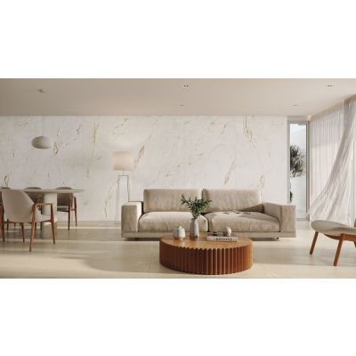 Porcelanato Polido 120cm X 120cm Parana Gold Wh Ret Extra Portinari