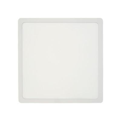 Painel LED Sobrepor Quadrado 24W Branco 3000K Bivolt Vitralux