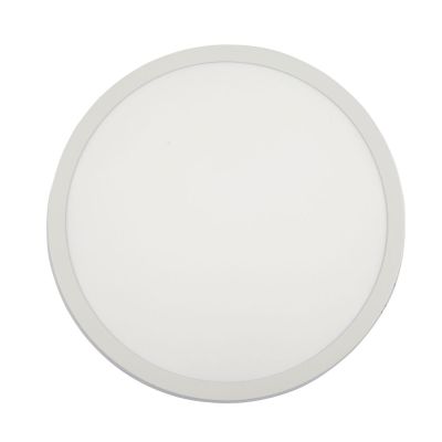 Painel LED Sobrepor Redondo 24W Branco 4000K Bivolt Vitralux