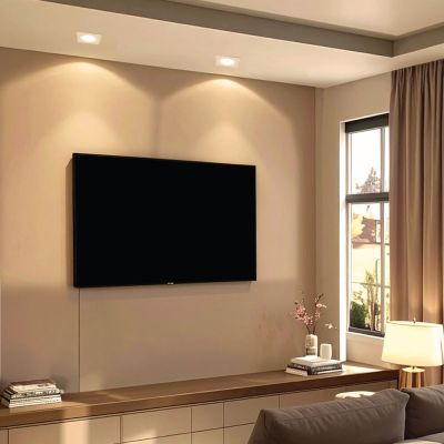 Spot LED Embutir Quadrado 5W Branco 4000K Bivolt Vitralux