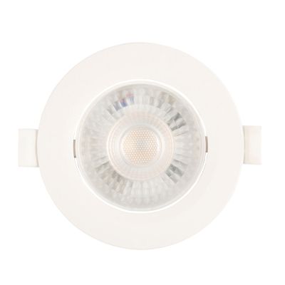 Spot LED Embutir Redondo 5W Branco 3000K Bivolt Vitralux