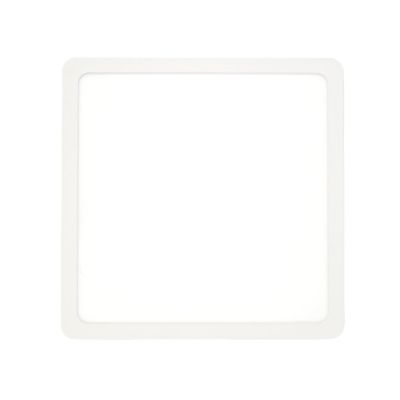 Painel LED Sobrepor Quadrado 18W 6500K Bivolt Branco Vitralux