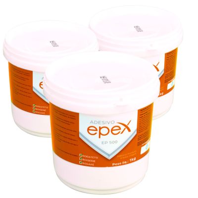 Adesivo 1,0kg EP500 Branco Epex