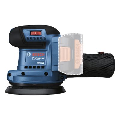 Lixadeira Orbital 18v Gex 185-li Azul Bosch