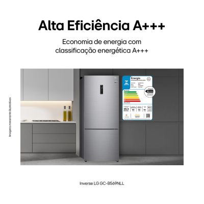 Refrigerador 451l Gc-b569nll2 Inox Escovado 220v Lg