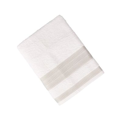 Toalha Banhao 80cm X 1,50cm Siena Off White Atlantica