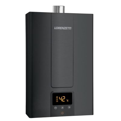 Aquecedor de Passagem a Gás Dig Lz 1600de-bk Black Glp Lorenzetti